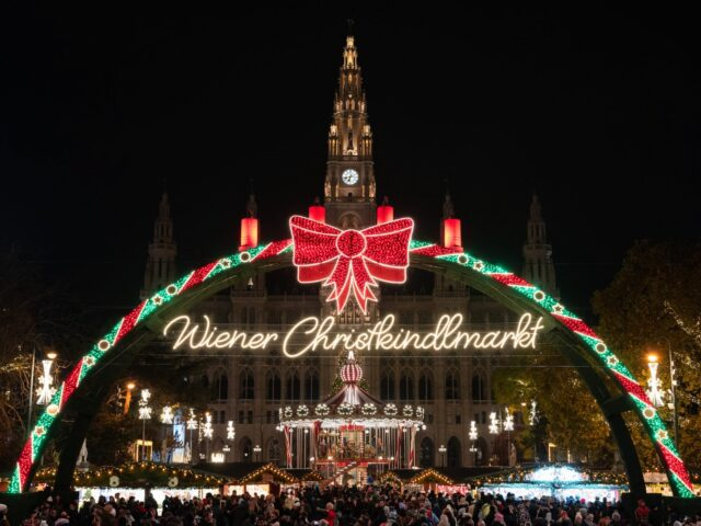 維也納 Christkindlmarkt 入口