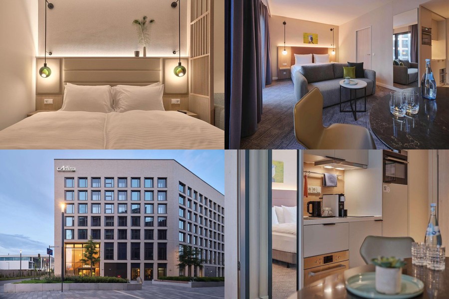 Adina Apartment Hotel Cologne room composite image