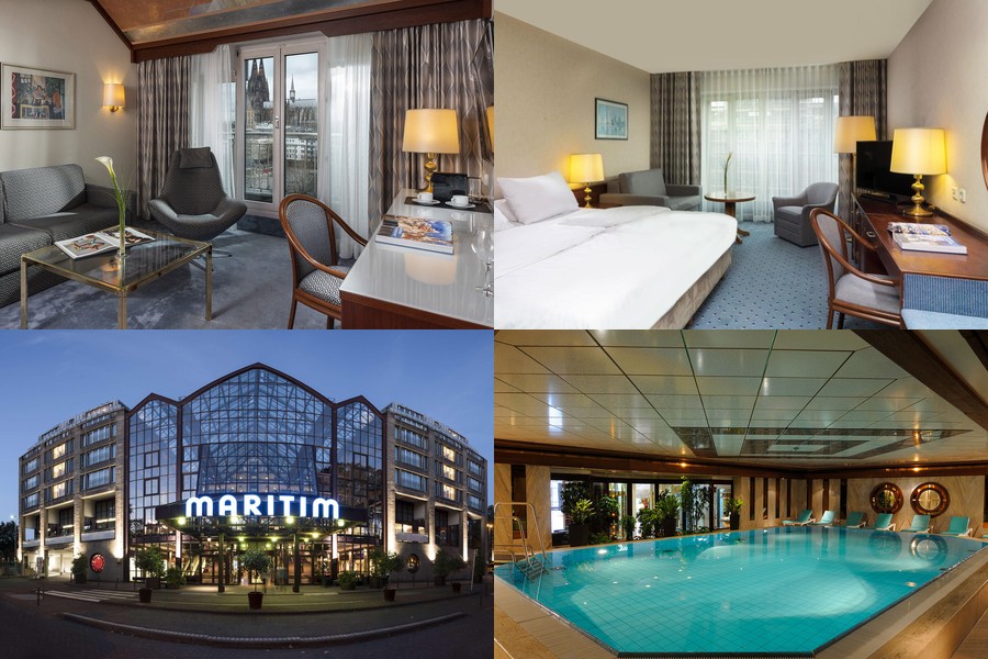 Maritim Hotel Koeln room composite image