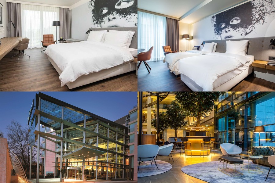 Radisson Blu Hotel Cologne room composite image