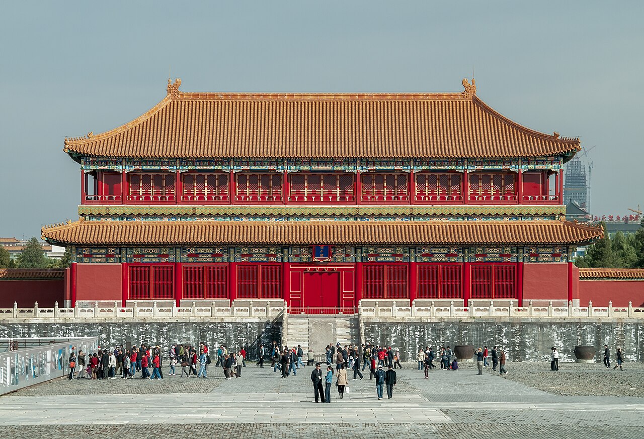 北京 - Beijing forbidden city Belvedere of Embodying Benevolence--RM-142403