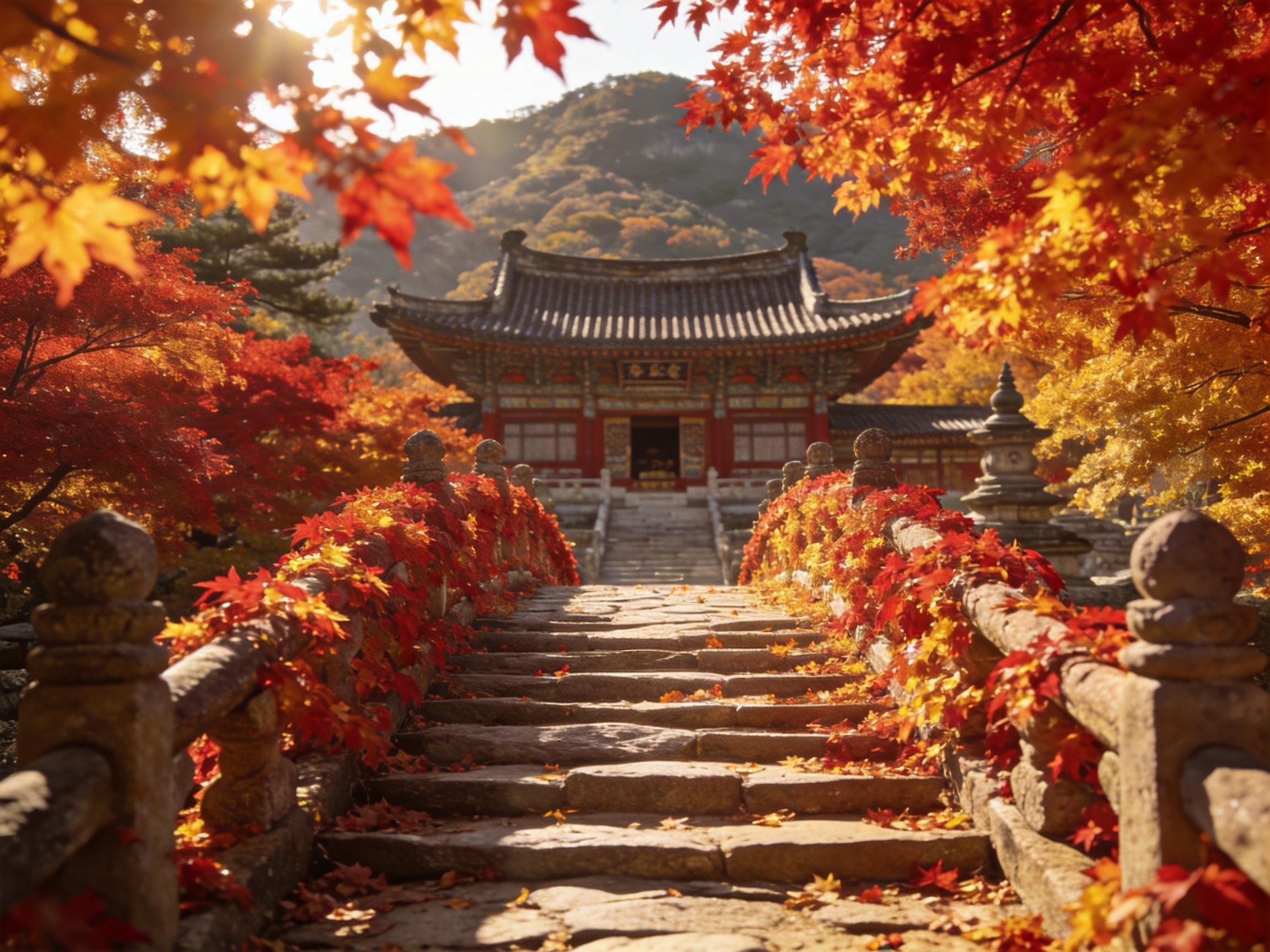 佛國寺秋季紅葉