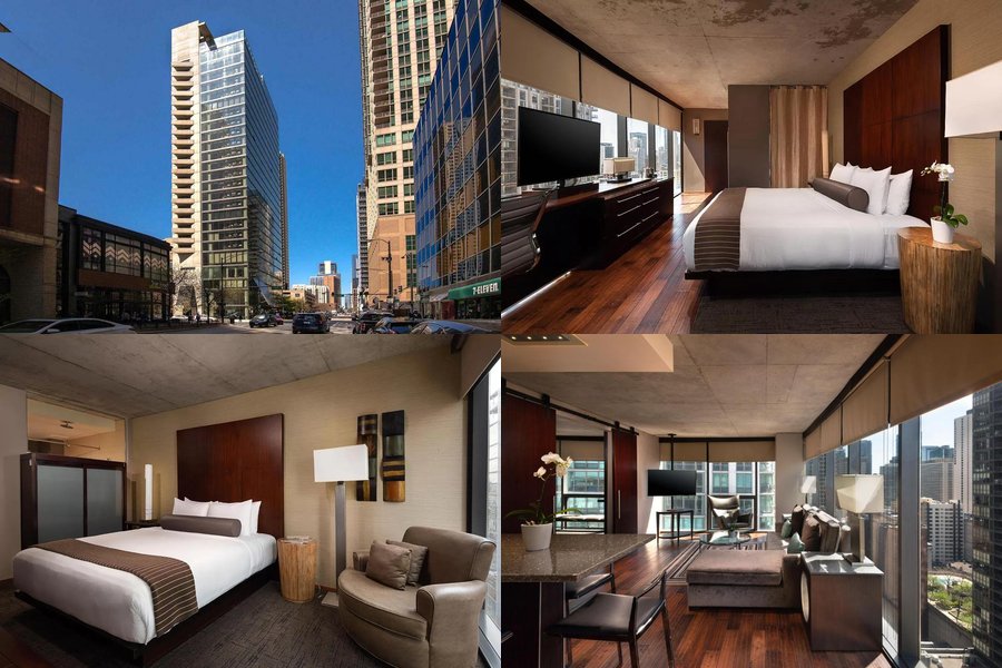 Eurostars Magnificent Mile room composite image