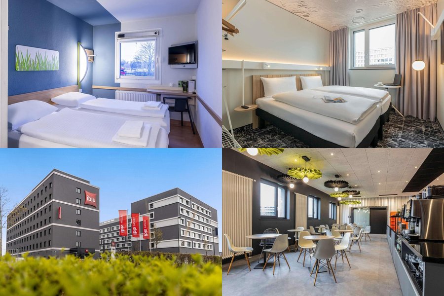 ibis Dusseldorf Airport客房合成圖