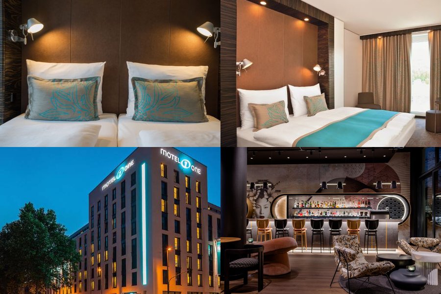 Motel One Dusseldorf Hauptbahnhof客房合成圖