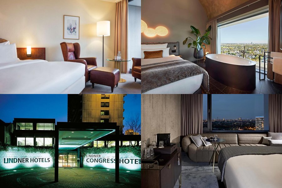 Lindner Hotel Dusseldorf Seestern客房合成圖