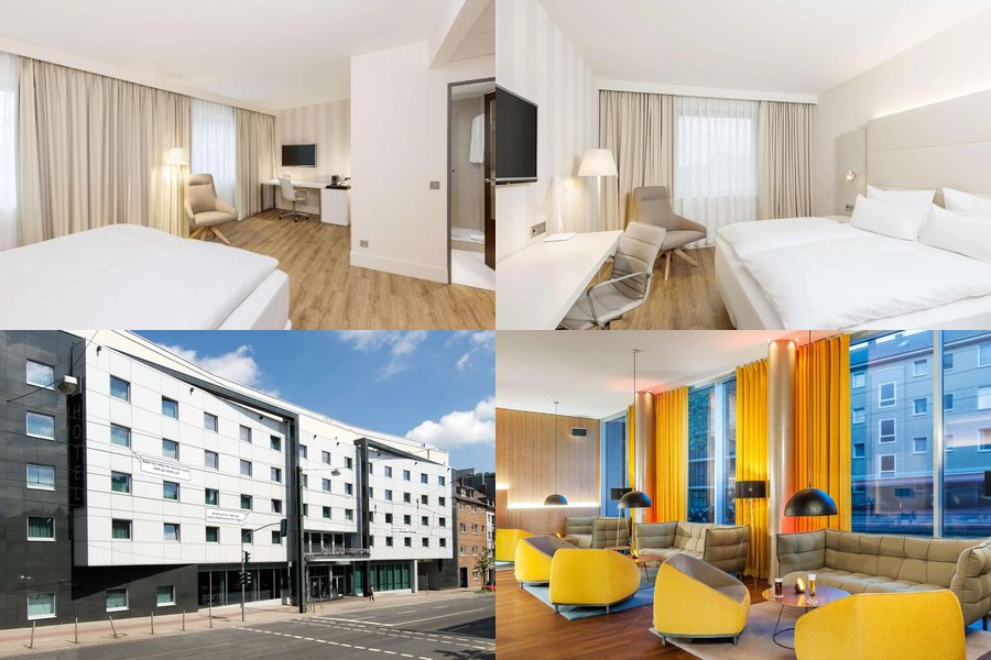 NH Dusseldorf City Nord客房合成圖