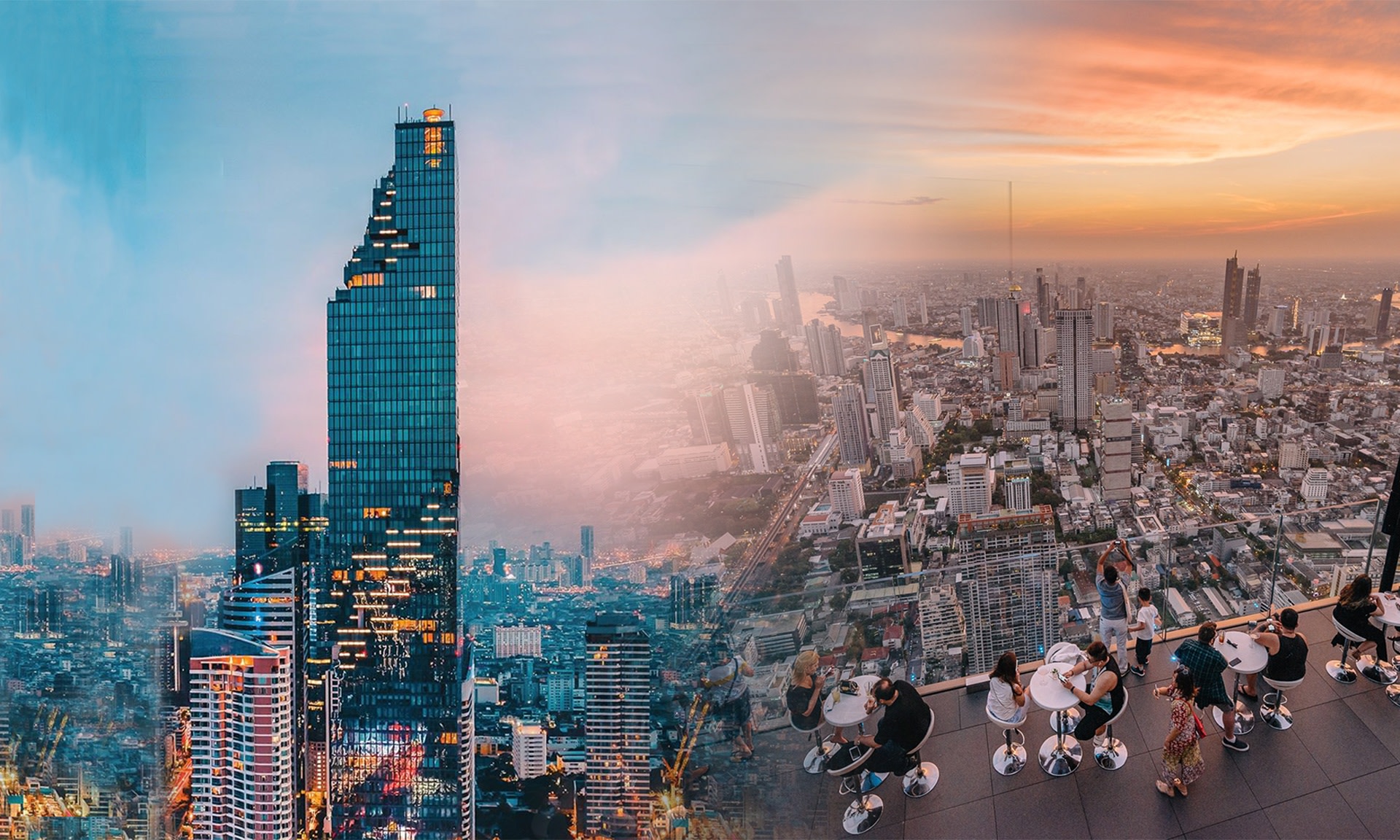 曼谷王權Mahanakhon SkyWalk觀景台活動期間享8折優惠