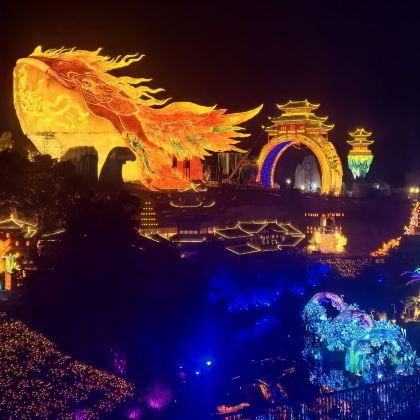 自貢燈會夜景燈組4