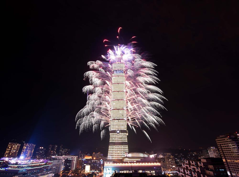 台北101跨年煙火