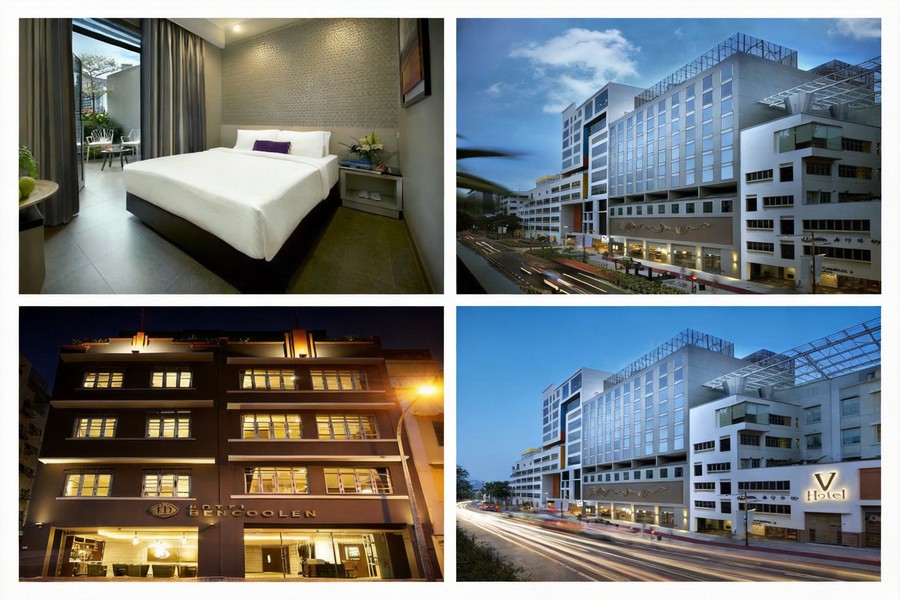 V Hotel Bencoolen room composite image