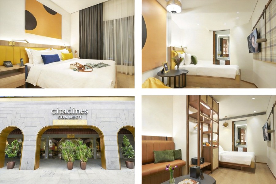 Citadines Connect City Centre room composite image