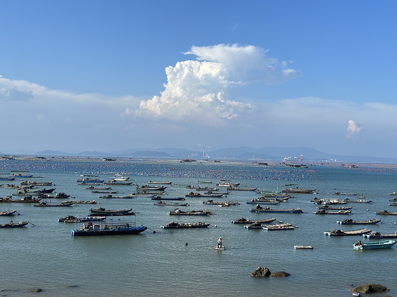 汕頭 - 南澳島彩虹海生蠔養殖場 Oyster Farms, Nan'ao Island