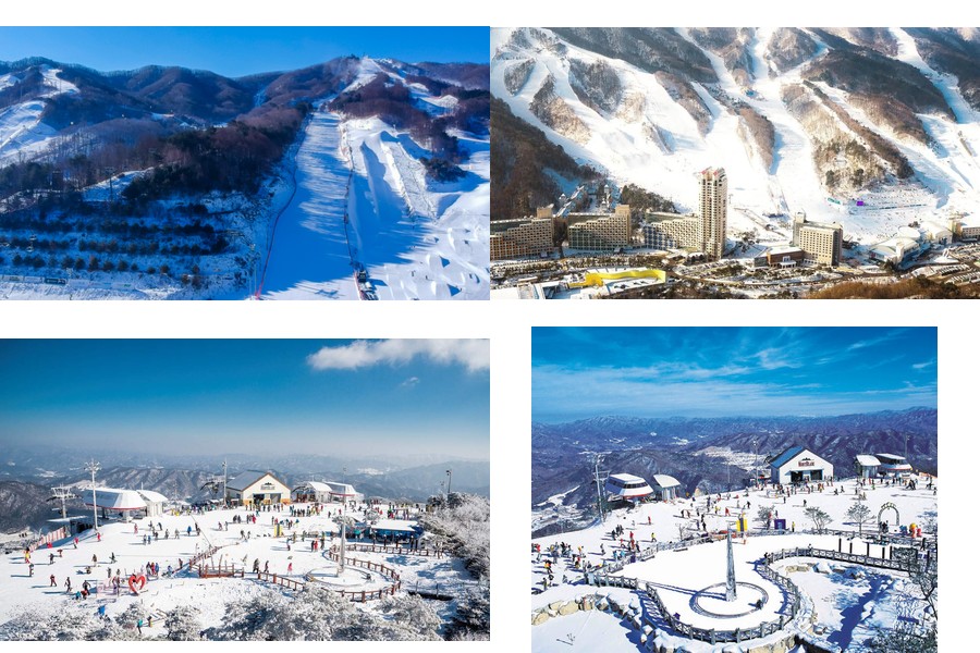 鳳凰平昌滑雪場全景