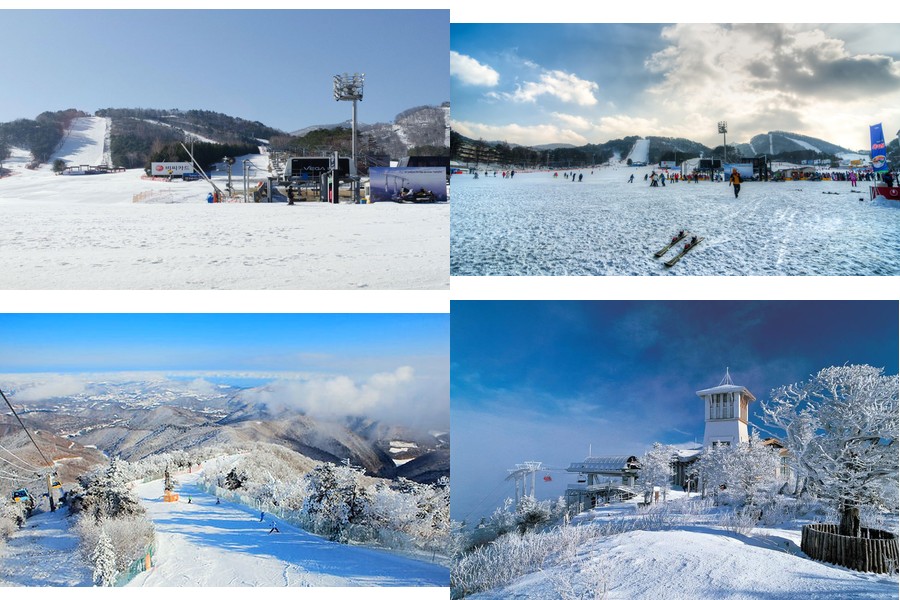 龍平滑雪度假村全景