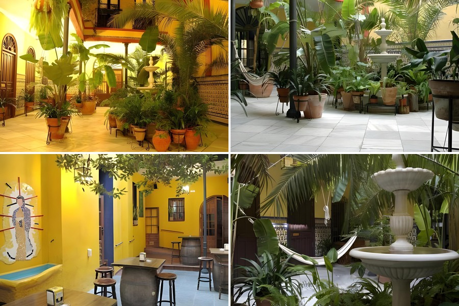 Hotel Casa de los Azulejos 合成圖