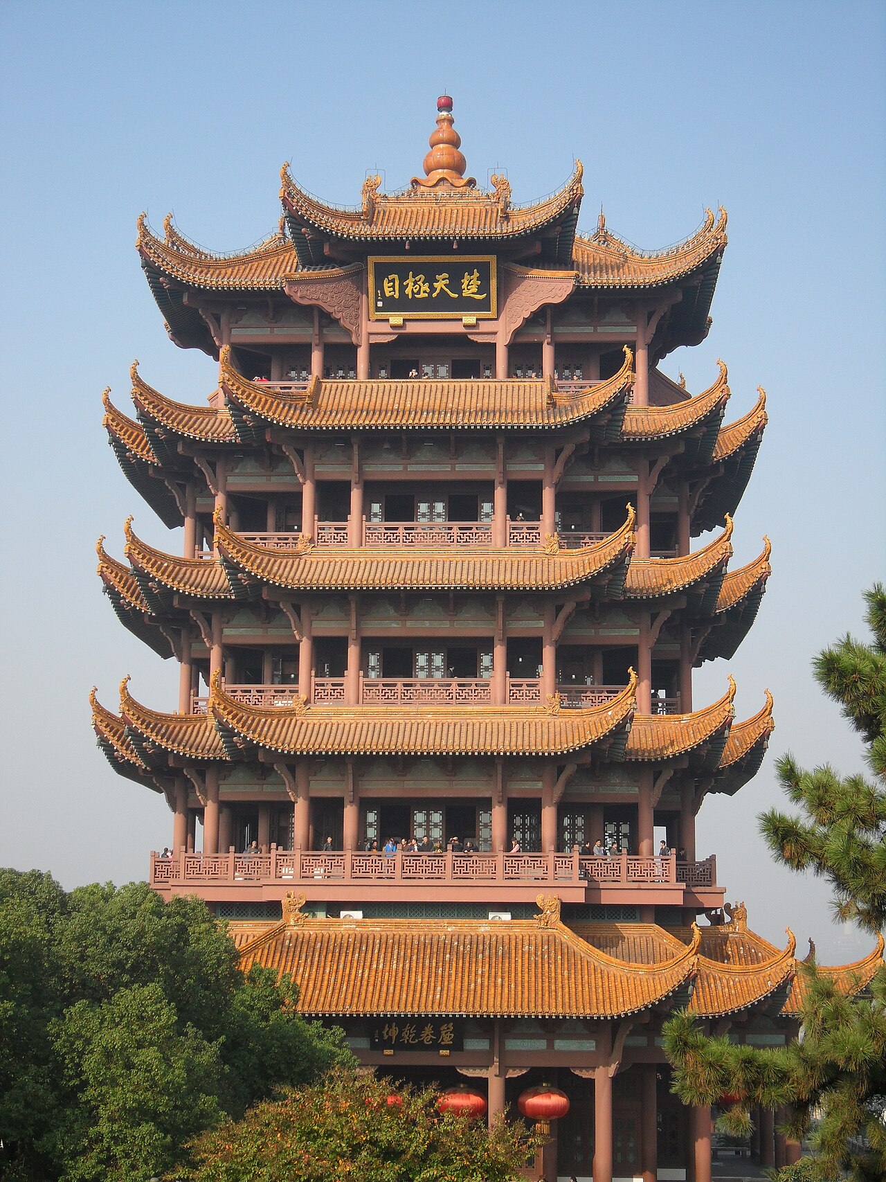 武漢 - CN - Hubei - Wuhan - Kranichpagode