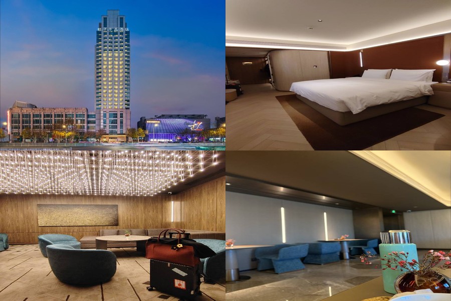 石家莊 Crystal Orange 石家莊北國商城省博物院桔子水晶酒店 合成圖