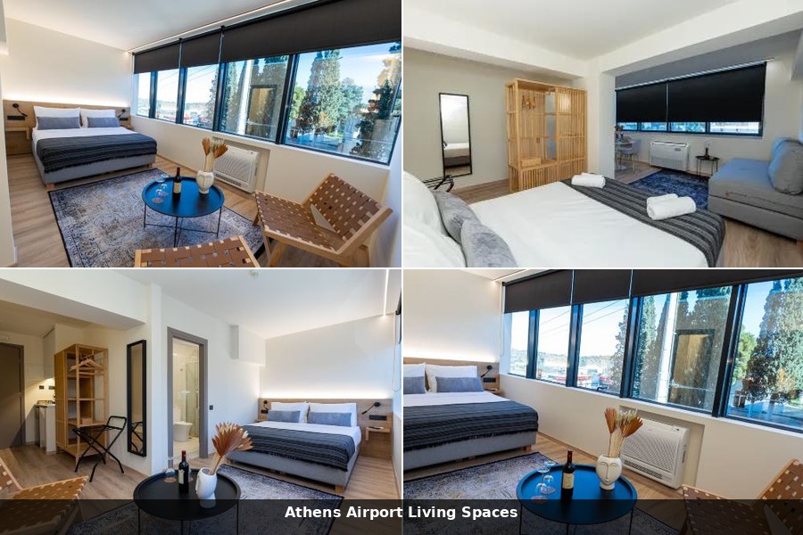 Athens Airport Living Spaces 飯店合成圖