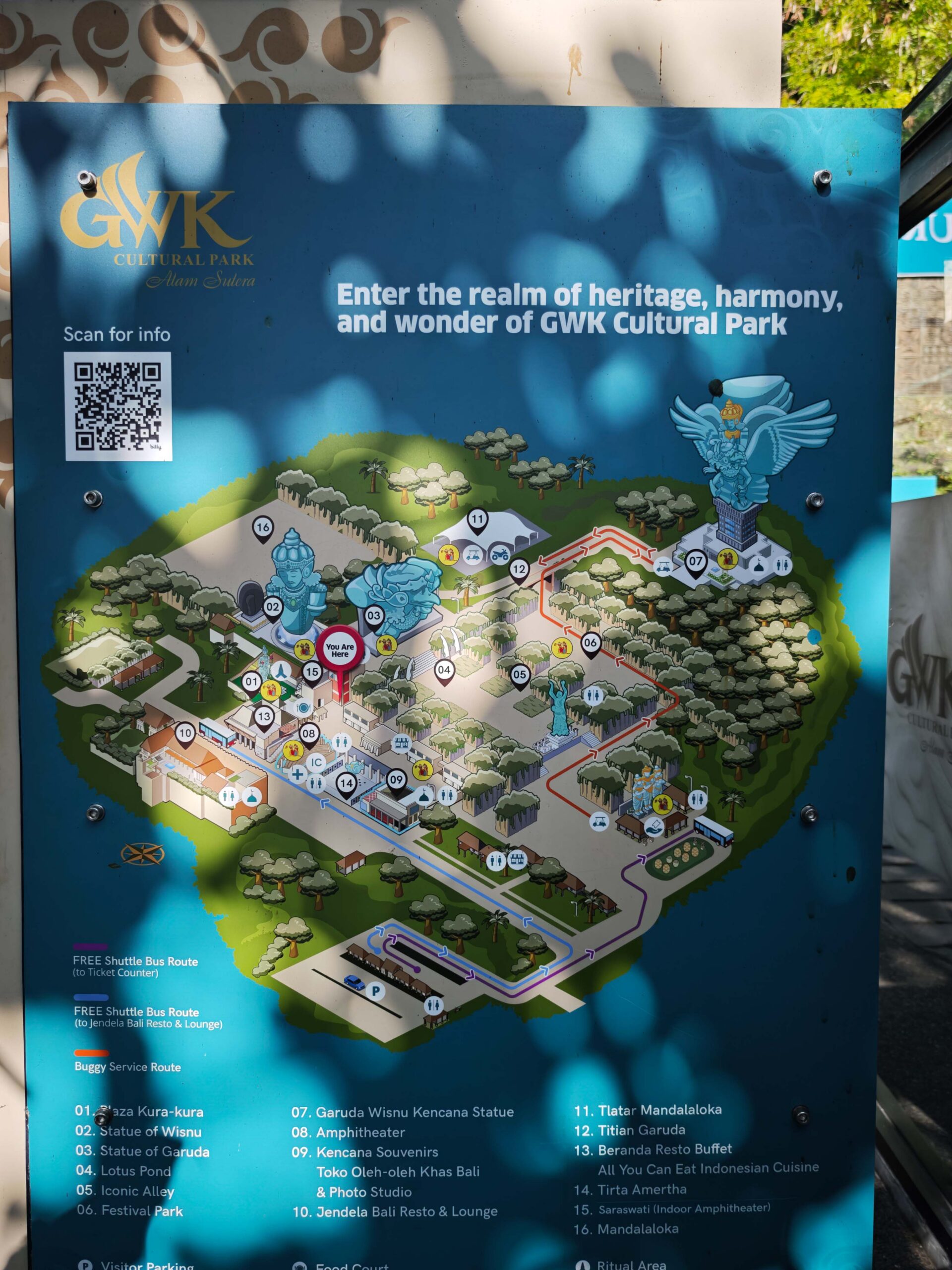 神鷹廣場 GWK|峇里島 Garuda Wisnu Kencana 文化公園遊記:毗濕奴神話、121公尺巨像與園區完整攻略