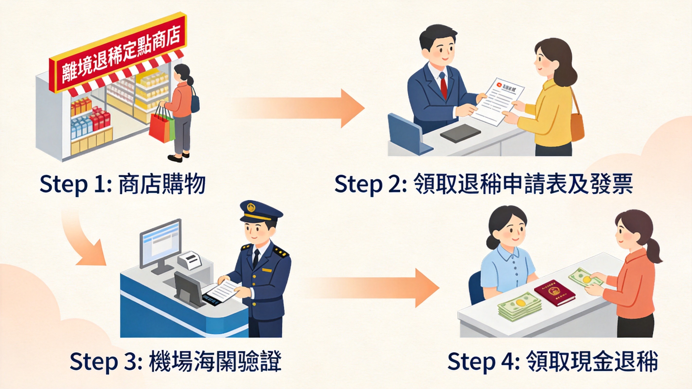 大陸出境退稅攻略2026｜台胞證退增值稅完整流程：即買即退6步驟、跨城市退稅、機場辦理地點、實際到手多少 @Tournews