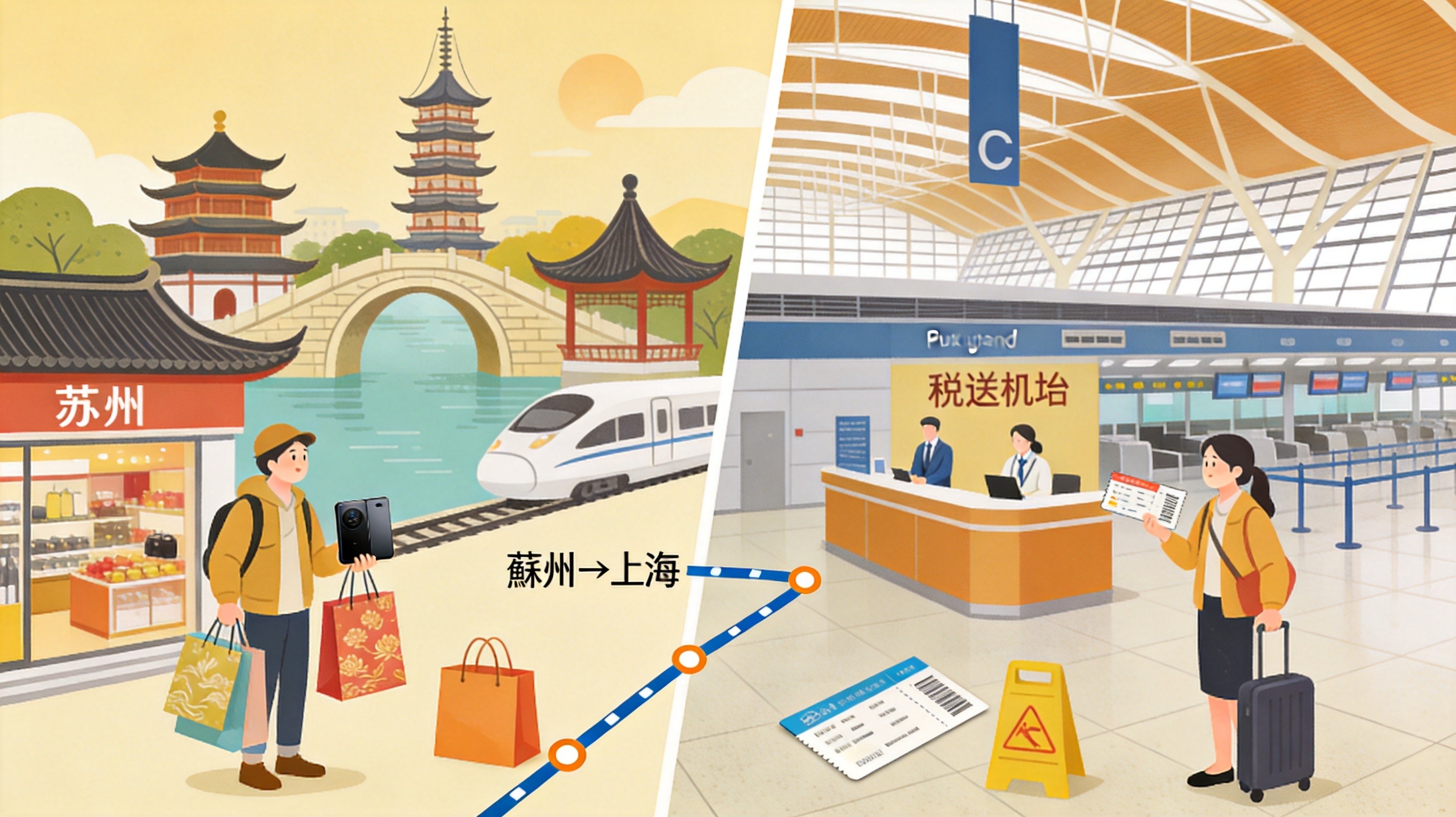 大陸出境退稅攻略2026｜台胞證退增值稅完整流程：即買即退6步驟、跨城市退稅、機場辦理地點、實際到手多少 @Tournews