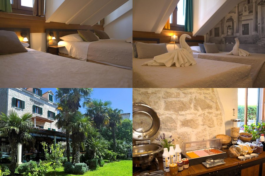Hotel Villa Diana Split 石屋外觀閣樓客房早餐