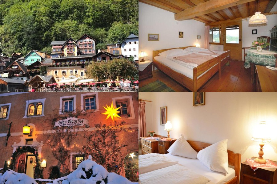 14世紀古建 Bräugasthof Hallstatt,湖邊餐廳