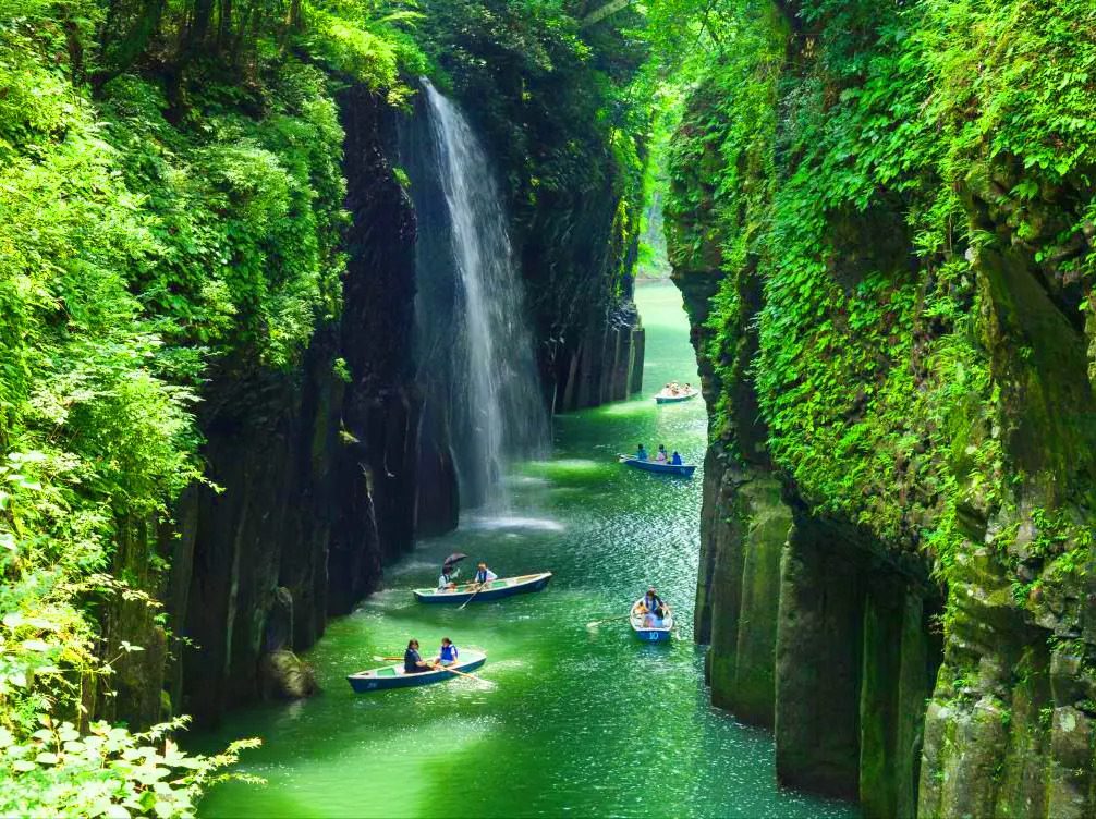 高千穗峽真名井瀑布